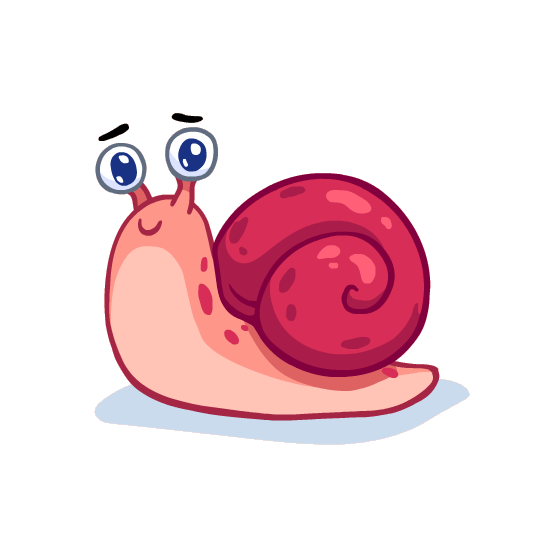 Liam Longtail the snail waving hello